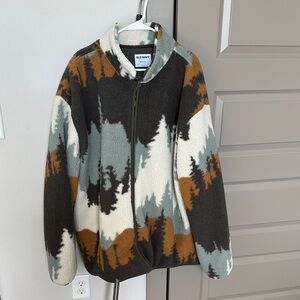 Old Navy Multicolor Fleece Jacket